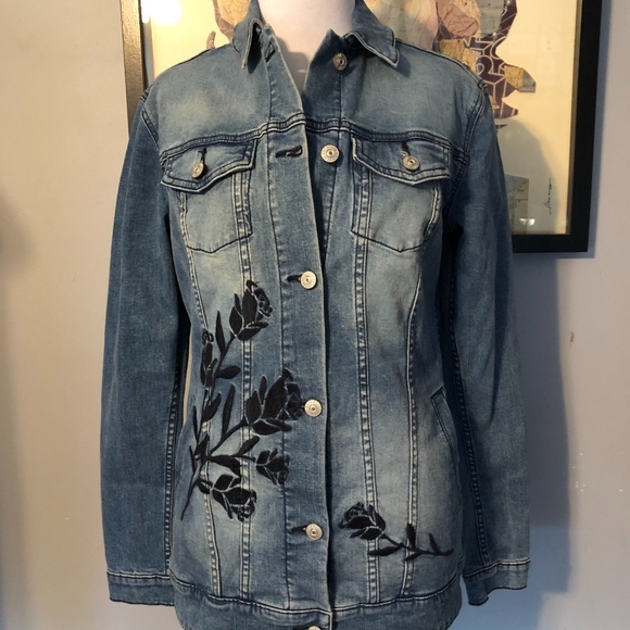 LulaRoe Jaxon Jean Jacket - Picture 1 of 8